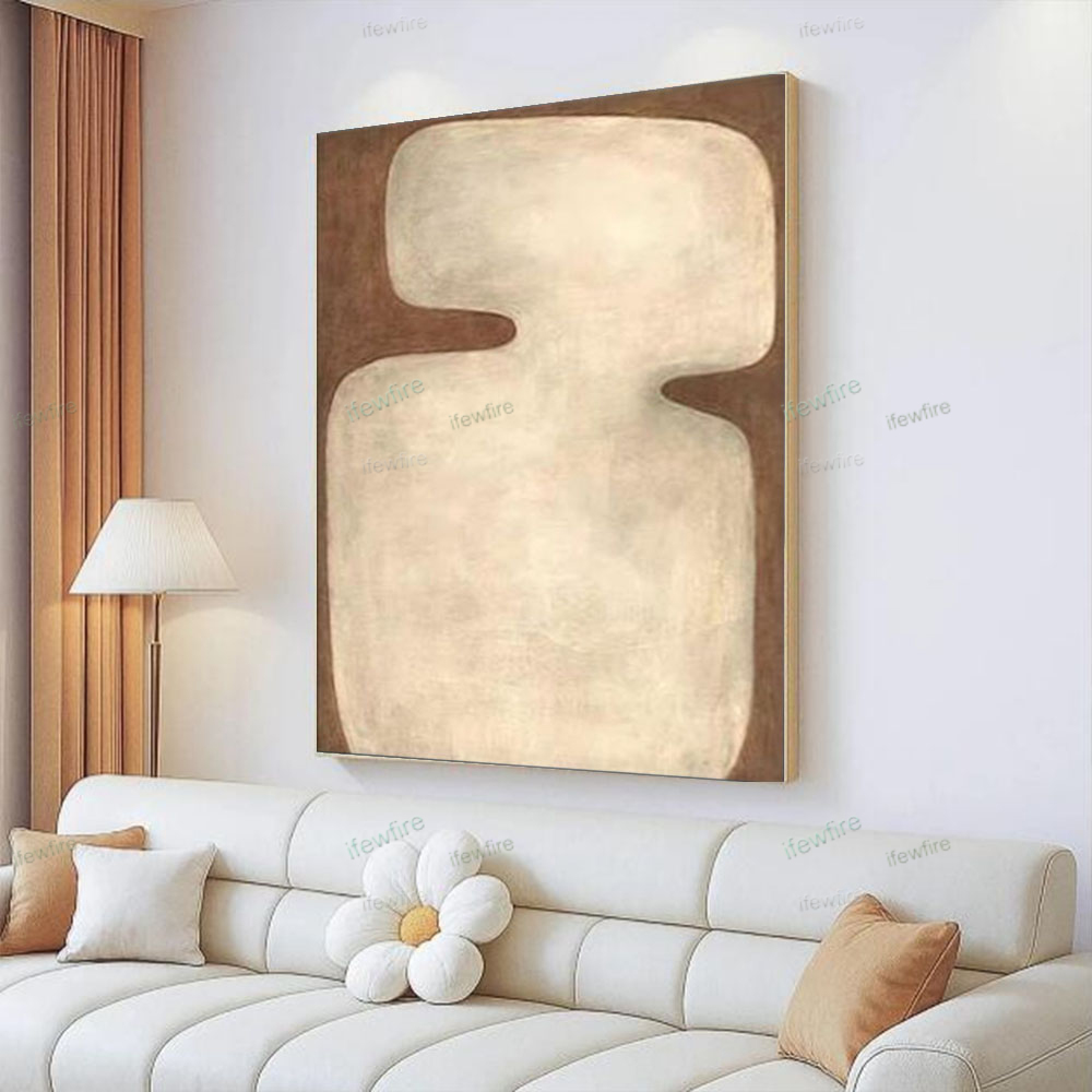 Home Decor Color Palettes - 캔버스에 100% 손으로 그린 ​​추상 유화