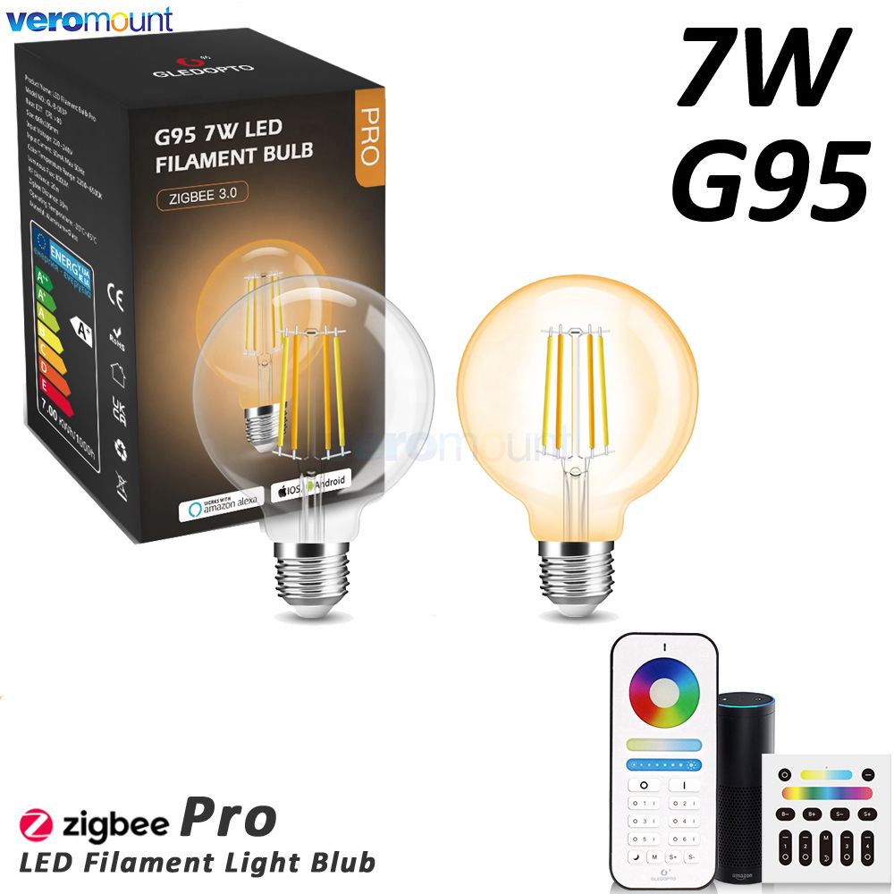 Philips Bulb Hue - Zigbee 스마트 디밍 가능 LED 전구,