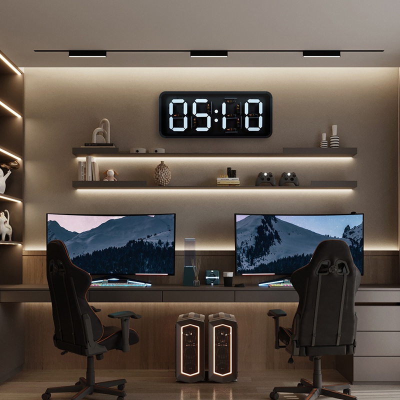 WIFI 대형 기계식 기어 서보 시계 벽시계 AI 음성 - Home Decor Ai 리뷰 및 가격