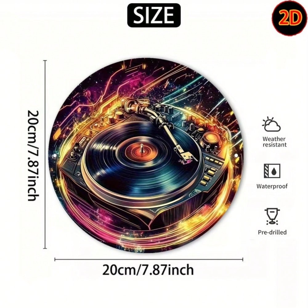 CIFBUY 브랜드 빈티지 철제 바이닐 레코드 벽 장식 - Home Decor Brand 리뷰 및 가격