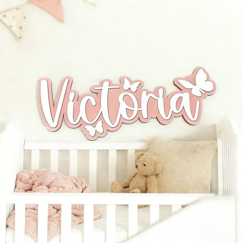 1Pc 사용자 정의 만화 나비 이름 나무 이름표, 홈  - Home Decor For Wedding 리뷰 및 가격