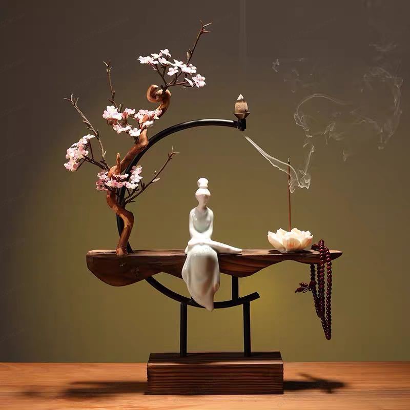 새로운 중국식 선(禪) 스타일 향로 |   창의적인 역 - Home Decor Zen Style 리뷰 및 가격