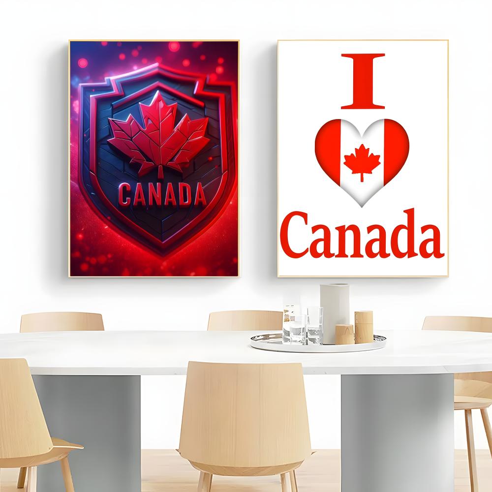캐나다의 날 포스터 벽 예술 인쇄 장식 벽화 홈 장식  - Home Decor Canada 리뷰 및 가격