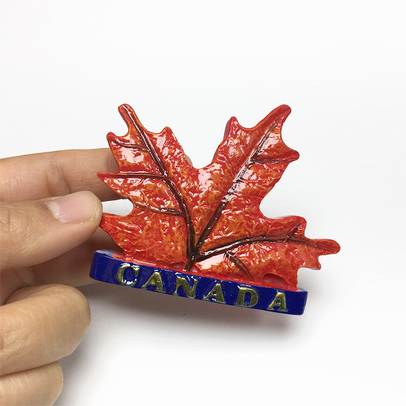캐나다 수제 페인팅 붉은 단풍잎 문화적이고 창의적인 자 - Home Decor Canada 리뷰 및 가격