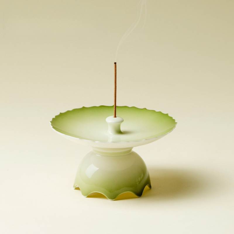 Ru Ye Gui Song 세라믹 향 버너 홀더 중국  - Home Decor Zen Style 리뷰 및 가격