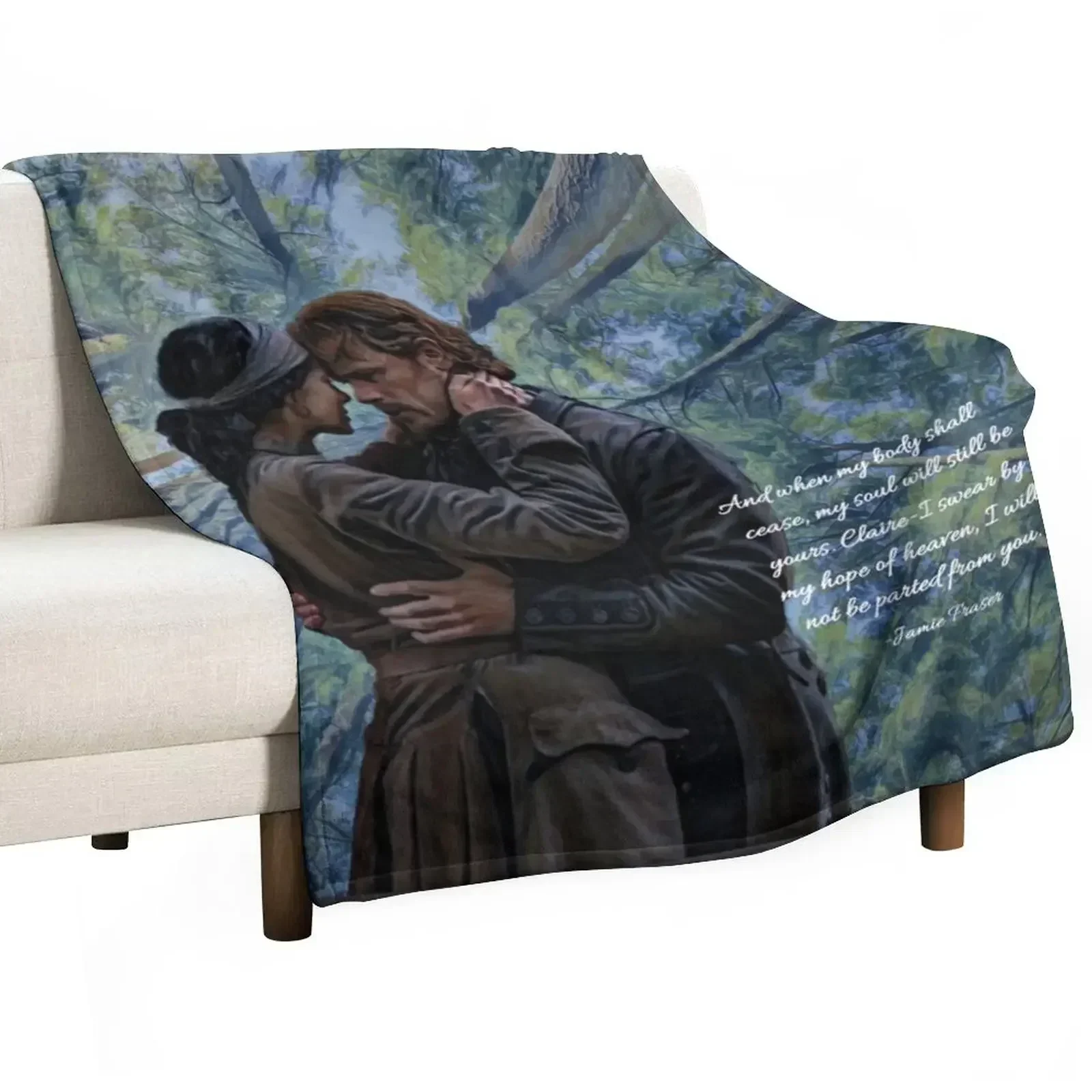 제이미와 클레어 프레이저/아웃랜더의 명언 장식용 담요  - Home Decor Quotes Ideas 리뷰 및 가격