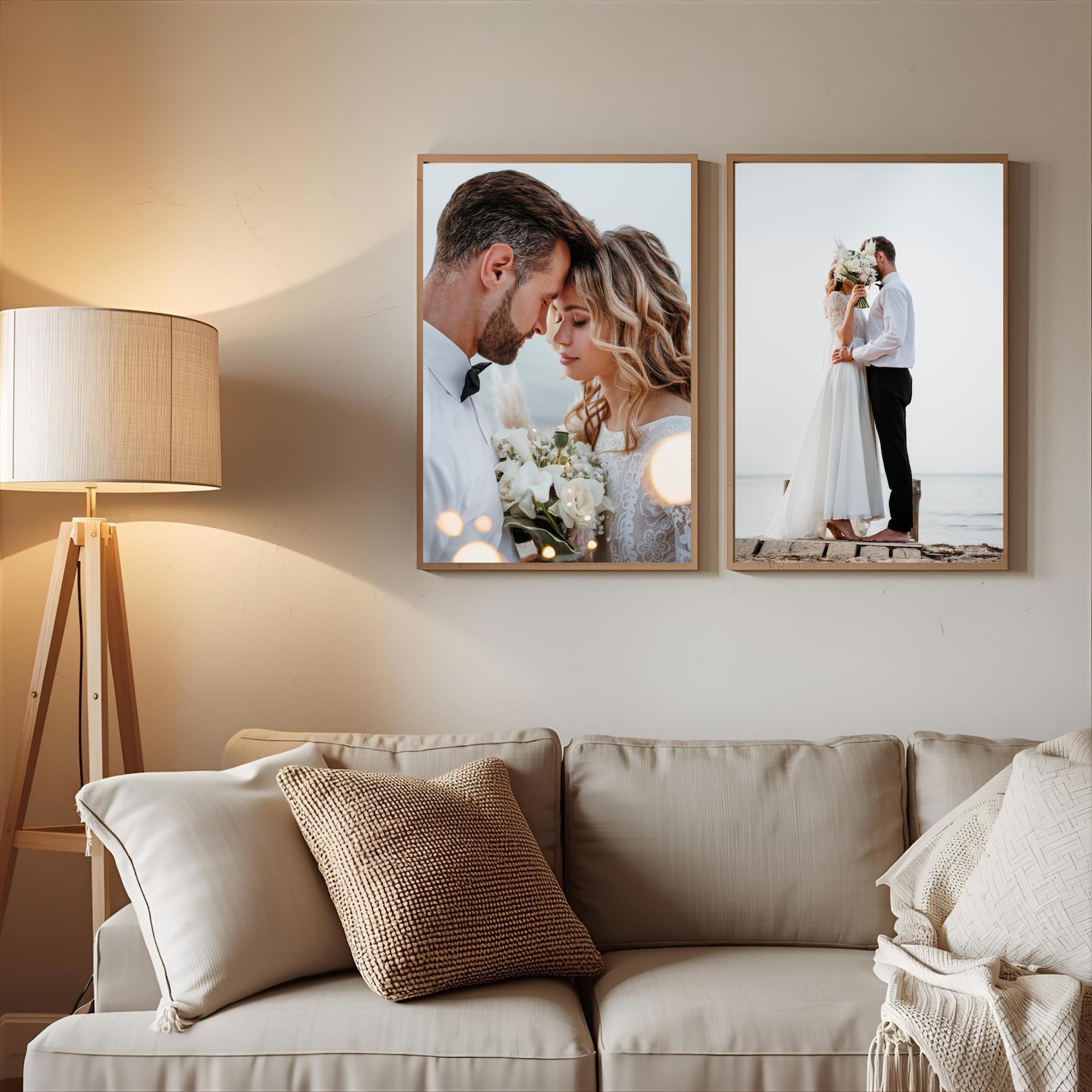 맞춤형 사진 캔버스, 가족 사진 벽 장식, 대형 사진  - Home Decor For Wedding 리뷰 및 가격