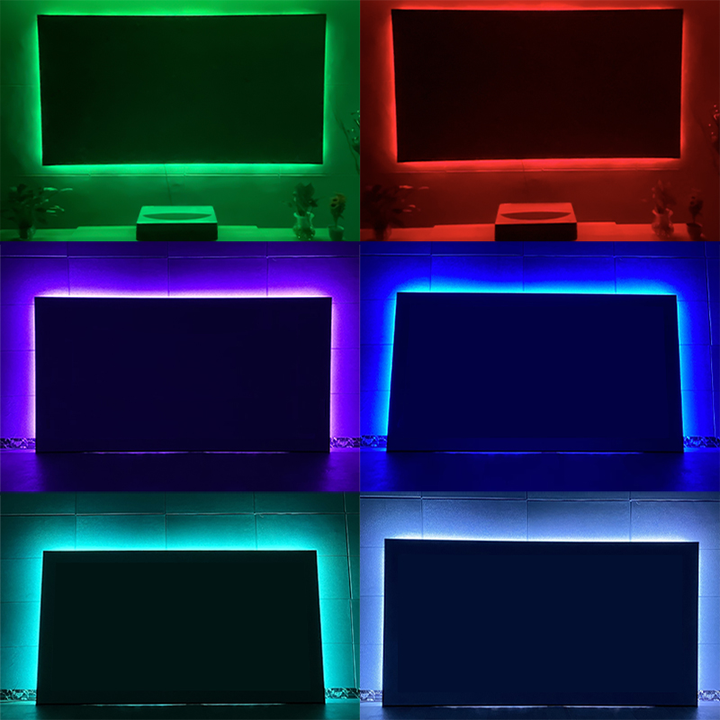고정 프레임 프로젝터 스크린용 LED 백라이트, RGB - Home Decor Ai 리뷰 및 가격