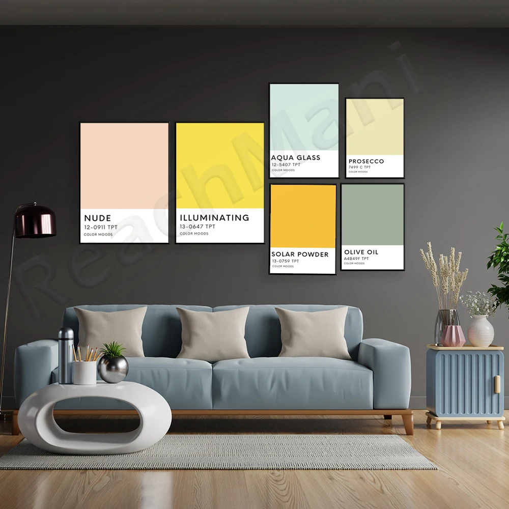 선샤인 스테이트 팔레트 컬러 프린트, 타이포그래피, 그 - Home Decor Color Palettes 리뷰 및 가격