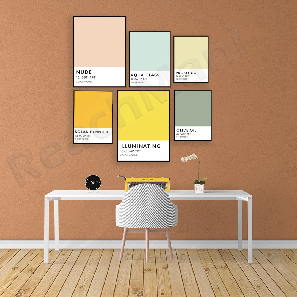 선샤인 스테이트 팔레트 컬러 프린트, 타이포그래피, 그 - Home Decor Color Palettes 리뷰 및 가격
