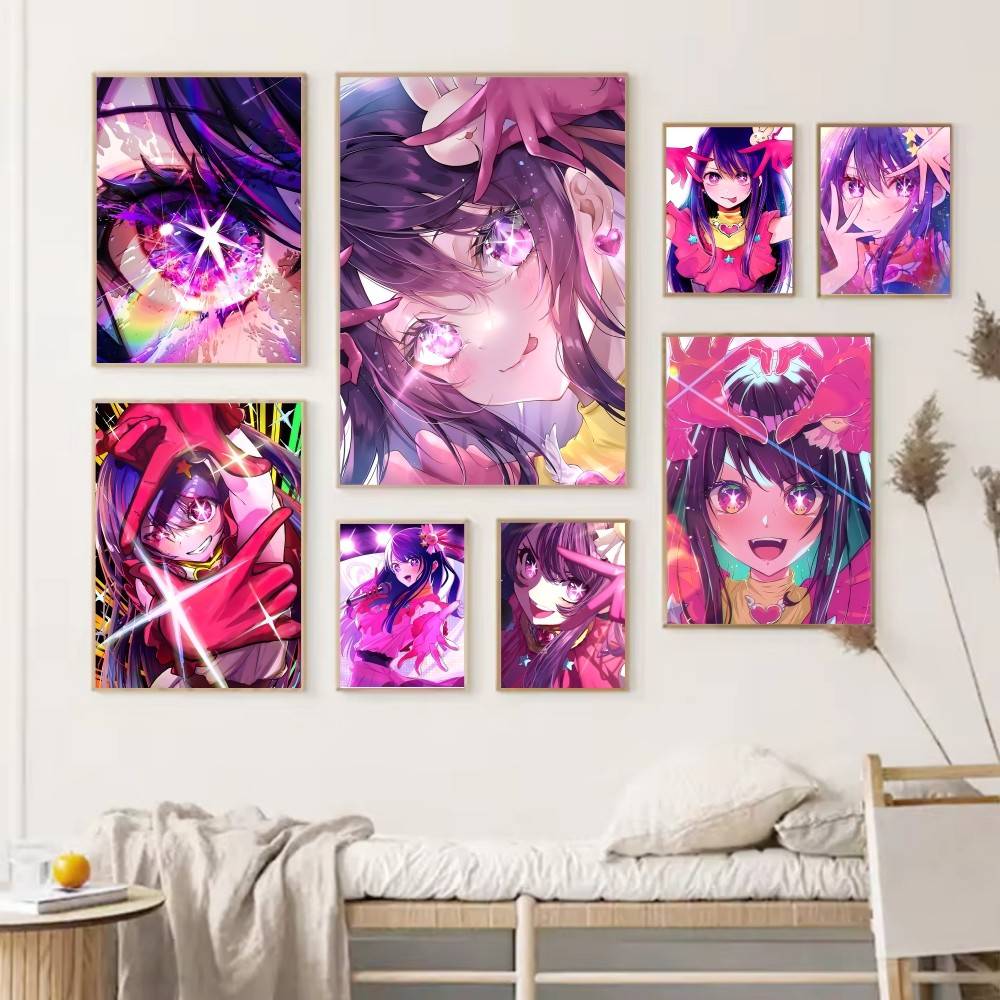애니메이션 캐릭터 A-Ai H-Hoshino 포스터 H - Home Decor Ai 리뷰 및 가격