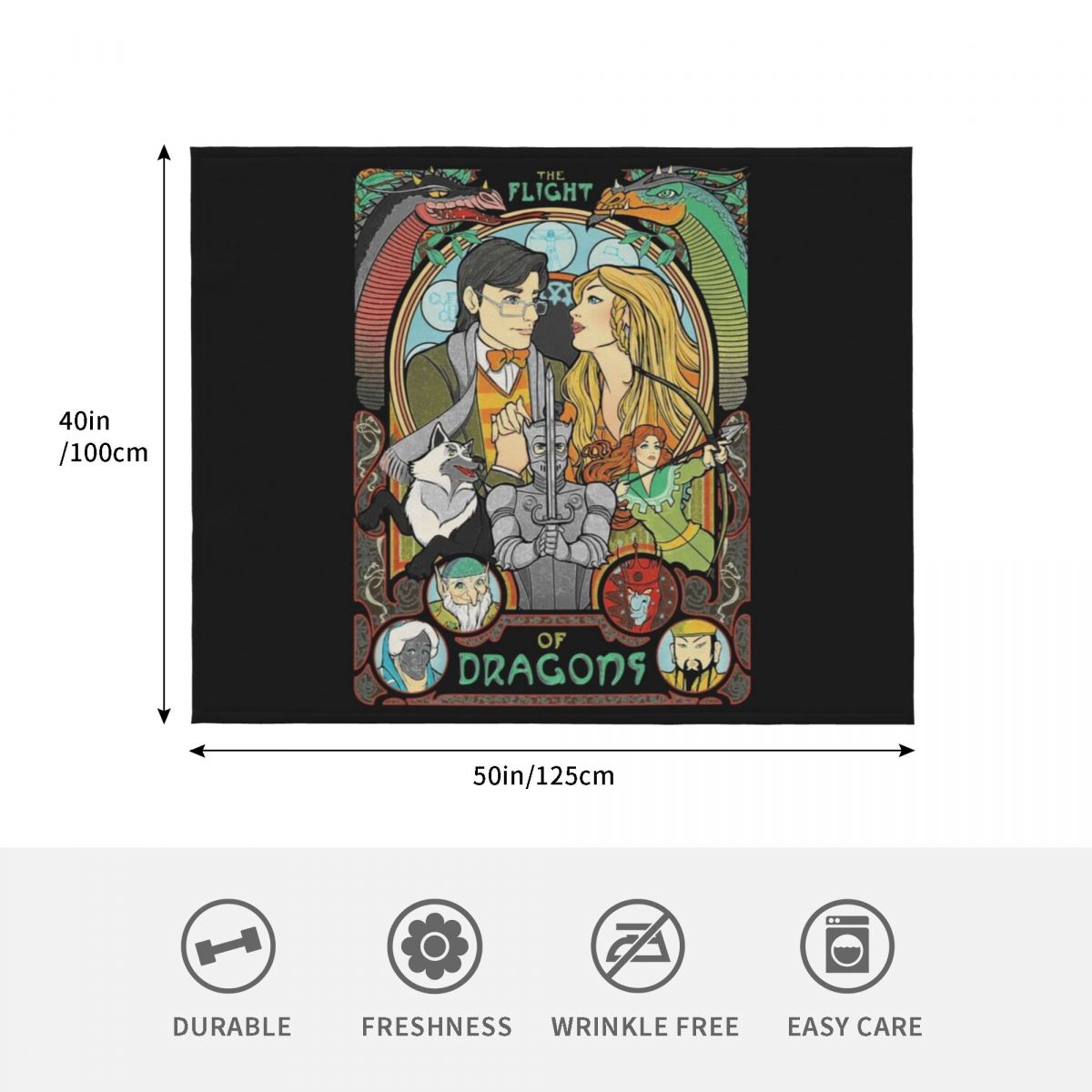 Flight of Dragons Essential T- - Home Decor Png 리뷰 및 가격
