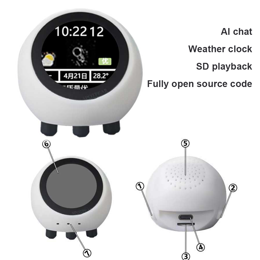 AI 음성 채팅 로봇 딥시크 샤오지 ESP32-S3 개 - Home Decor Ai 리뷰 및 가격