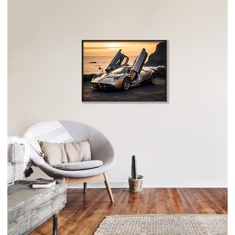 프레임리스 현대 유명 브랜드 자동차 포스터 고급스러운  - Home Decor Brand 리뷰 및 가격