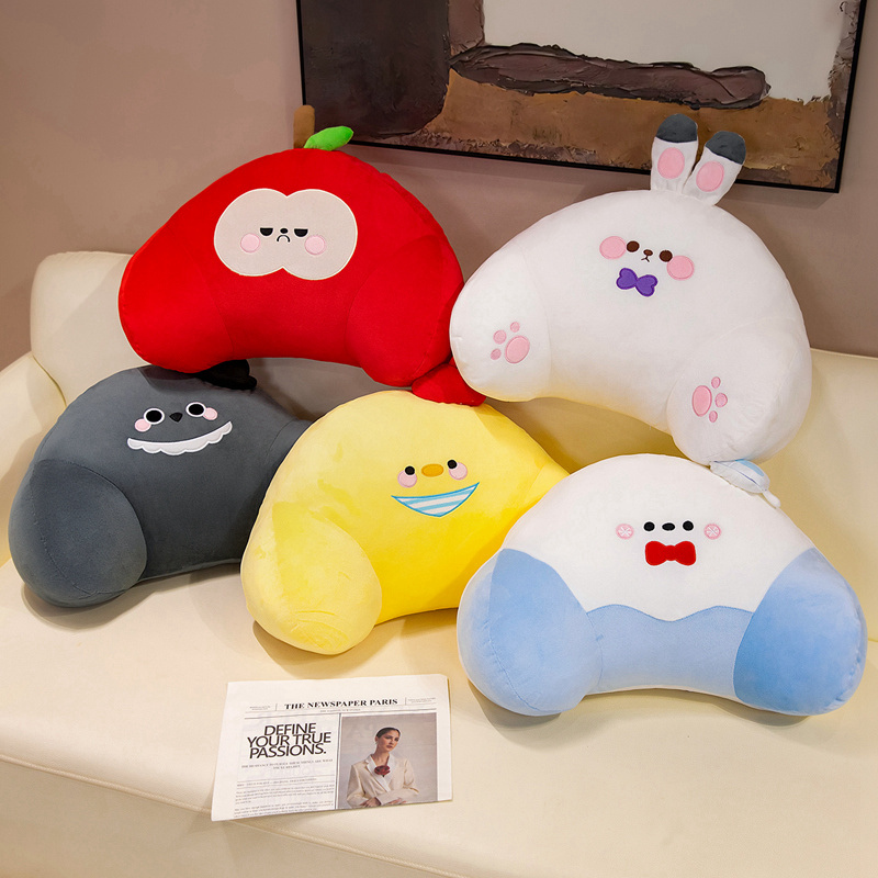 러브 앤 딥스페이스 귀여운 등받이 쿠션 부드러운 플러시 - Home Decor Ai 리뷰 및 가격